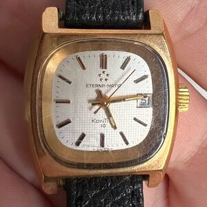 Vintage Eterna-Matic Kontiki 10 wristwatch